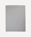 Coco & Wolf D Anjo And Wiltshire Bud Medium Stitch Edge Tablecloth In Blue