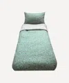 Coco & Wolf Donna Leigh And Rachel Single Duvet Cover Set In Green