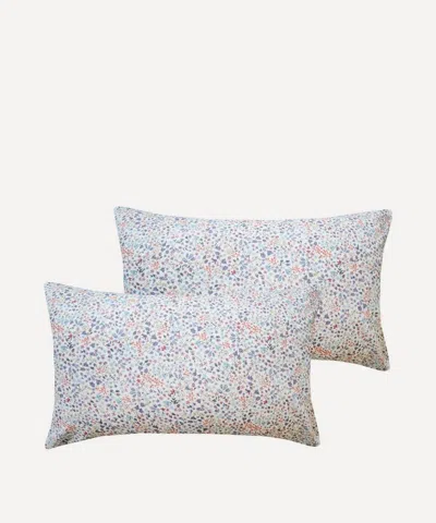 Coco & Wolf Donna Leigh Snow Cotton Pillowcases Set Of Two