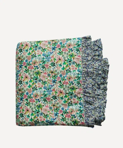 COCO & WOLF COCO & WOLF DREAMS OF SUMMER AND WILTSHIRE BUD DOUBLE RUFFLE BEDSPREAD