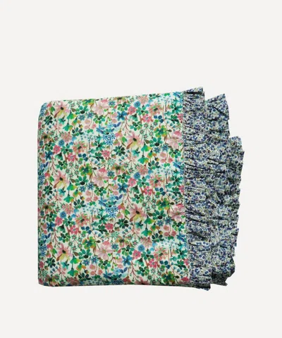 Coco & Wolf Dreams Of Summer And Wiltshire Bud Super King Ruffle Bedspread