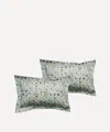 Coco & Wolf Floral Eve Oxford Pillowcases Set Of Two