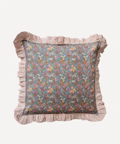Coco & Wolf Floral Fable And Myrtle Ruffle Square Cushion