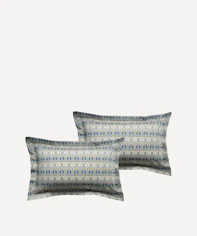 Coco & Wolf Ianthe Oxford Pillowcases Set Of Two