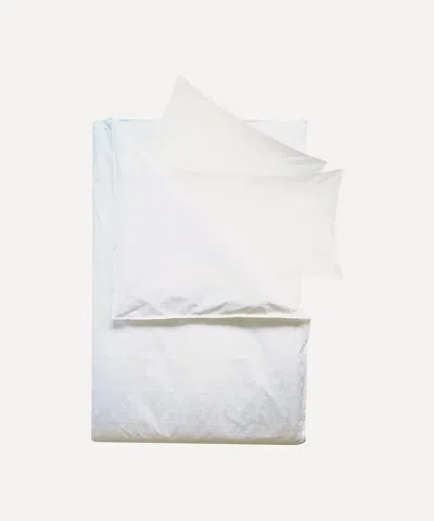 Coco & Wolf Ianthe White Super King Duvet Cover Set