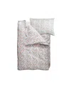 Coco & Wolf Liberty Fabric Betsy Grey Print Duvet Set, Twin In Betsy Grey
