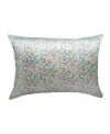 Coco & Wolf Liberty Fabric Betsy Grey Silk Pillowcase, Standard In Multi