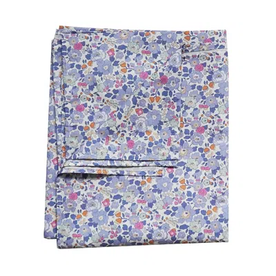 COCO & WOLF LIBERTY FABRIC BETSY PRINT FLAT TOP SHEET, KING