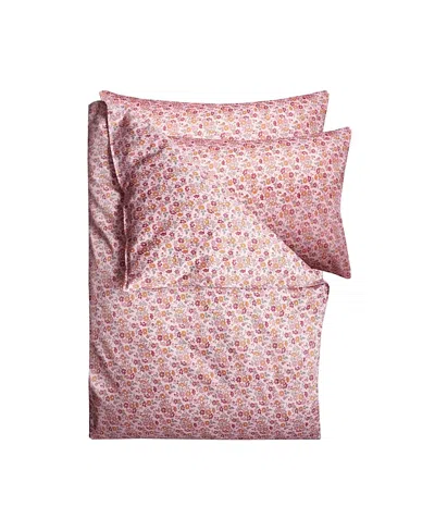 Coco & Wolf Liberty Fabric Capel Floret Duvet Set, Queen In Pink