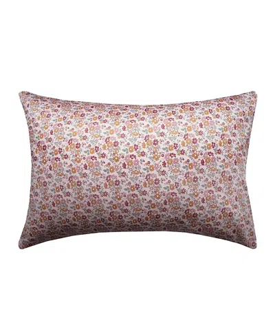 Coco & Wolf Liberty Fabric Capel Floret Housewife Pillowcase, King In Brown