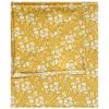 Coco & Wolf Liberty Fabric Capel Mustard Print Flat Top Sheet, Twin In Capel Mustard