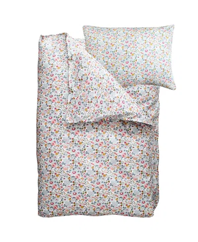 Coco & Wolf Liberty Fabric Duvet Set, Queen In Pink