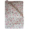 Coco & Wolf Betsy And Linen Garden Super King Flat Sheet In Eva Belle