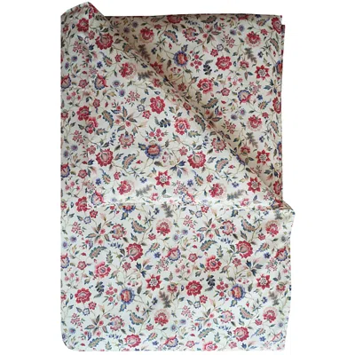 COCO & WOLF LIBERTY FABRIC EVA BELLE PRINT DUVET SET, TWIN