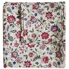 Coco & Wolf Liberty Fabric Eva Belle Print Flat Top Sheet, Twin In Eva Belle