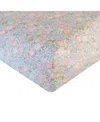 Coco & Wolf Liberty Fabric Fitted Sheet, King In Michelle Lilac