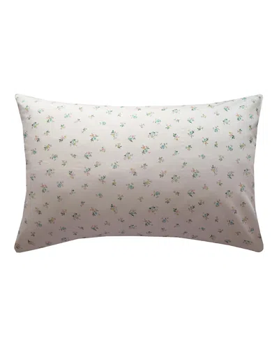 Coco & Wolf Liberty Fabric Posy Corsage Yellow Housewife Pillowcase, Standard In Black