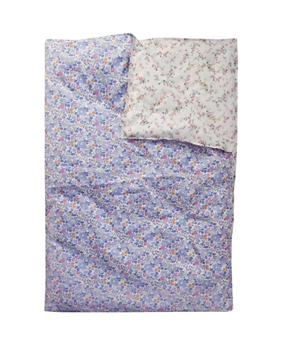 Coco & Wolf Liberty Fabric Print Heirloom Quilt, Full In Blue