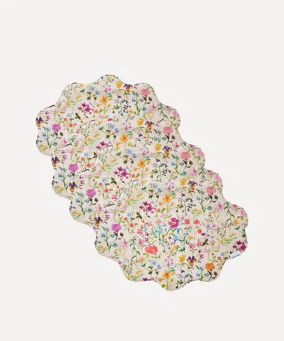 Coco & Wolf Linen Garden And Katie Millie Wavy Placemat Set Of Four