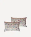 Coco & Wolf Linen Garden Cotton Pillowcases Set Of Two