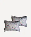 Coco & Wolf Linen Garden Oxford Pillowcases Set Of Two