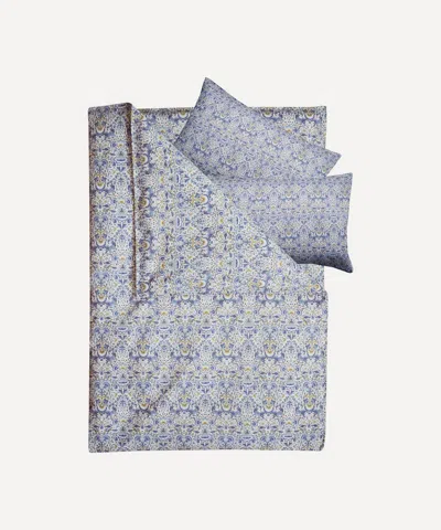 Coco & Wolf Lodden China Blue Double Duvet Cover Set