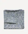 COCO & WOLF COCO & WOLF LODDEN CHINA BLUE DOUBLE FLAT SHEET