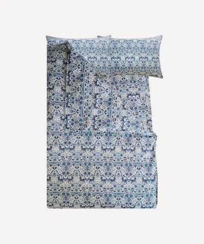 COCO & WOLF COCO & WOLF LODDEN NAVY KING DUVET COVER SET