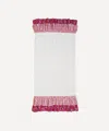 Coco & Wolf Mitsi Valeria Pink Double Ruffle Bath Sheet 150x97cm
