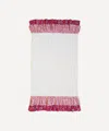Coco & Wolf Mitsi Valeria Pink Double Ruffle Hand Towel 50x85cm