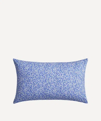 Coco & Wolf Mitsi Valeria Tana Lawn Cotton Housewife Pillowcase In Blue