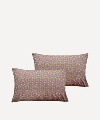 Coco & Wolf Moonflower Cotton Pillowcases Set Of Two