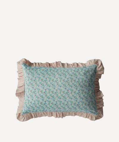 Coco & Wolf Paysanne Blossom And Elements Frill Edge Oblong Cushion