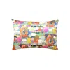 Coco & Wolf Prospect Road Print Made With Liberty Fabric Silk Pillowcase, Standard In Prospect Road