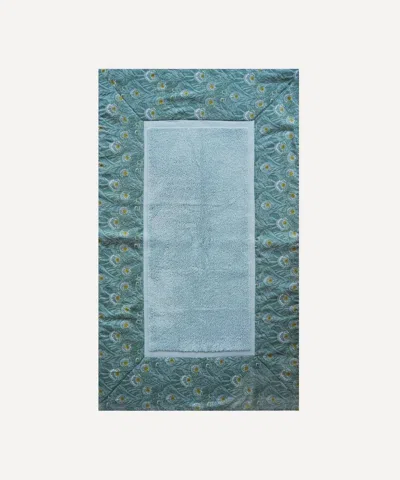 Coco & Wolf Queen Hera Bath Mat In Green