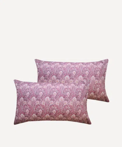Coco & Wolf Queen Hera Cotton Pillowcases Set Of Two