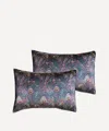 Coco & Wolf Royal Hera Silk Pillowcases Set Of Two