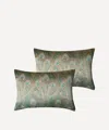 Coco & Wolf Royal Hera Silk Pillowcases Set Of Two