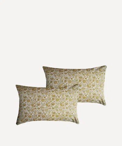 Coco & Wolf Sambourne Tana Lawn Cotton Pillowcases Set Of Two