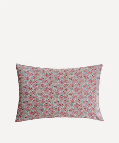 Coco & Wolf Swirling Petals Tana Lawn Cotton Housewife Pillowcase In Pink