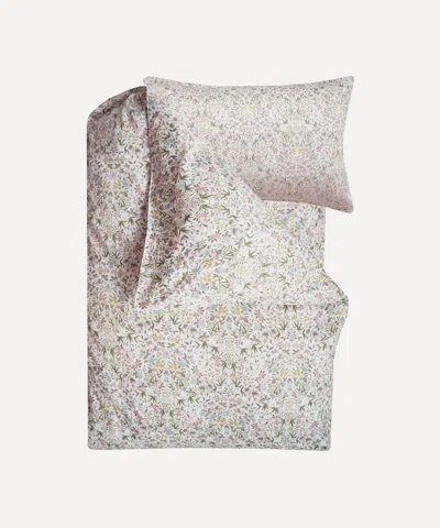 Coco & Wolf Tapestry Ardington Cotton Sateen Single Duvet Cover Set In Neutral