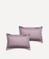 Coco & Wolf Wiltshire Bud Oxford Pillowcases Set Of Two
