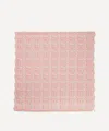 Coco & Wolf Wiltshire Pink And Lilibet Small Wavy Edge Tablecloth In Multicoloured