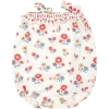 COCO AU LAIT IVORY ROMPER FOR BABY GIRL WITH FLOWERS PRINT