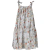 COCO AU LAIT LIGHT BLUE DRESS FOR GIRL WITH FLOWERS PRINT