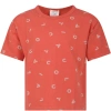 COCO AU LAIT RED T-SHIRT FOR KIDS WITH LOGO