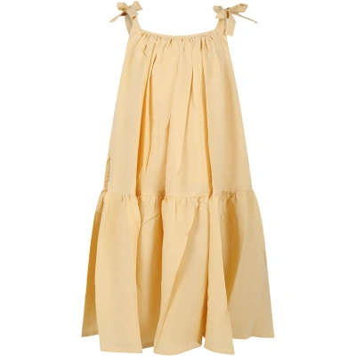 Coco Au Lait Kids' Yellow Dress For Girl