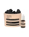 Coco By Stone Handmade Lava Rock Diffuser With Oil Starter Pack - Inspired By  Oud Wood By Tom Ford In Neutral