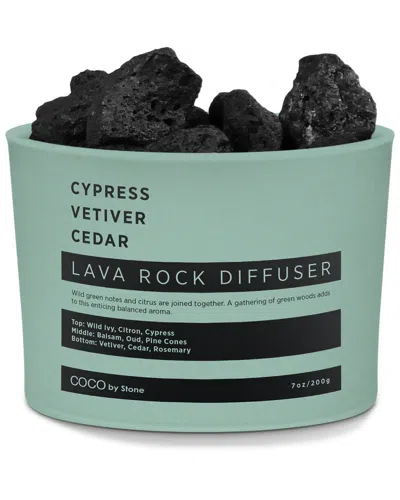 COCO BY STONE COCO BY STONE LAVA ROCK DIFFUSER - CYPRESS