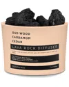 COCO BY STONE COCO BY STONE LAVA ROCK DIFFUSER - OUD WOOD